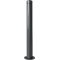 Bollard of aluminium | � 100 mm | stationary, to be fixed by plugswith base plate � 180 mm